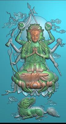 免费斗姆元君和神兽