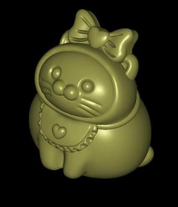 B150围兜蝴蝶结海豹猫.zip